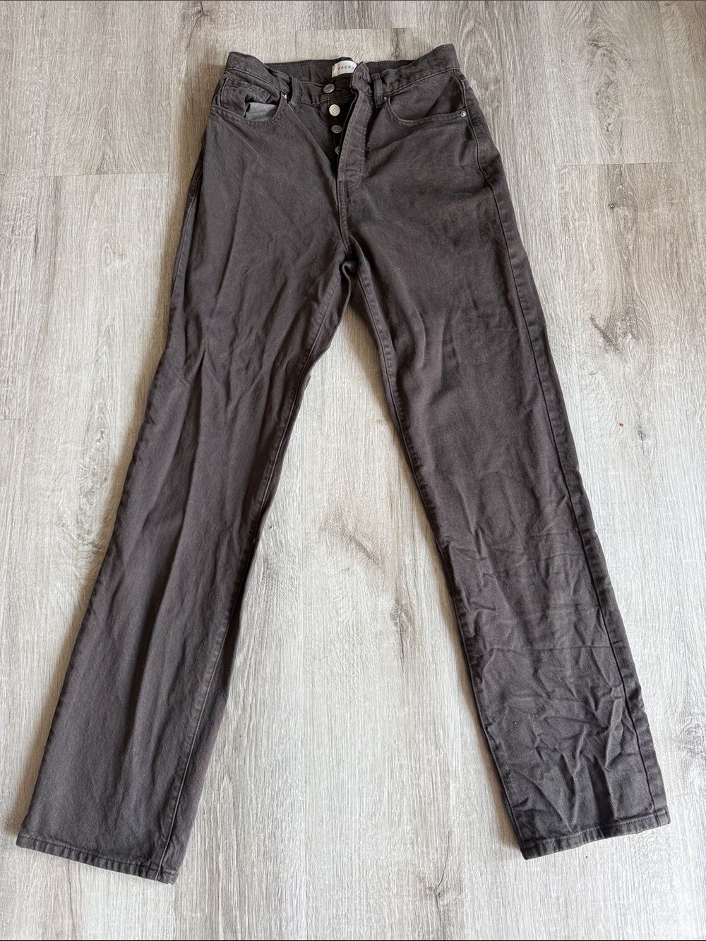 Women’sDark Brown Classic Straight-Leg Pants